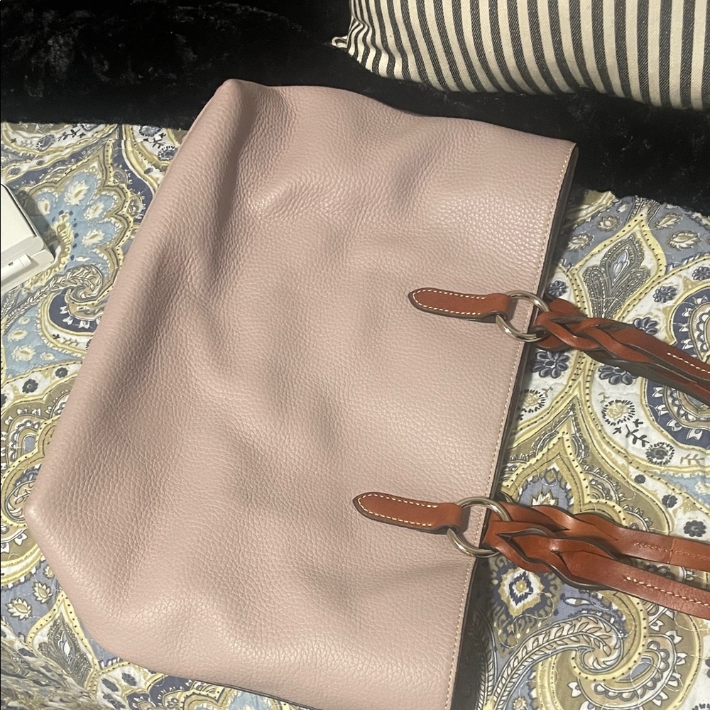 Dooney & Bourke Pebbled Leather Tote - Picture 6 of 9